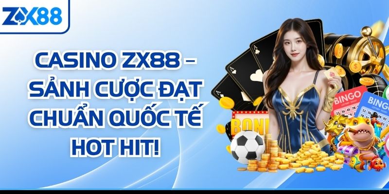 Casino ZX88 – Sảnh Cược Đạt Chuẩn Quốc Tế Hot Hit!