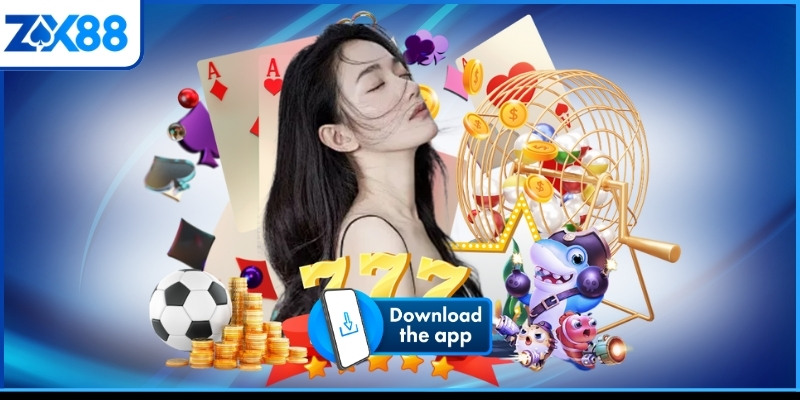 Tải app ZX88 vào game tích tắc, không lo giật lag
